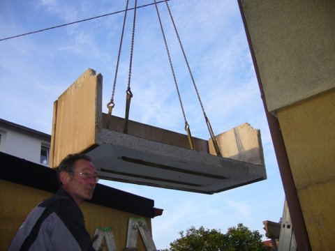 Schmid_Bau_2_Abnehmen_mit_Autokran Sägearbeiten Abbruch Autokran