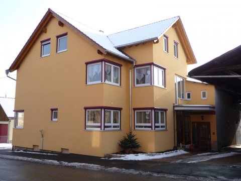 Schmid_Bau_Anbau_an_bestehendes_Gebaeude Erdarbeiten Kanalarbeiten Beton Mauerarbeiten