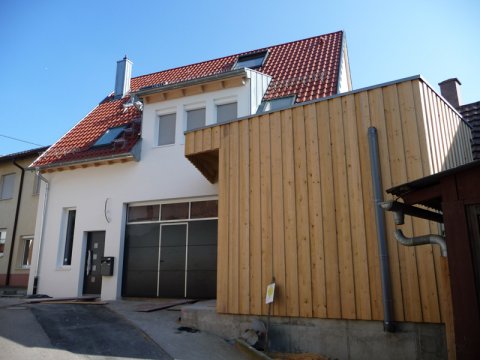 Schmid Bau Neubau Hochbau Ziegelbau Massivbau Ortskernsanierung