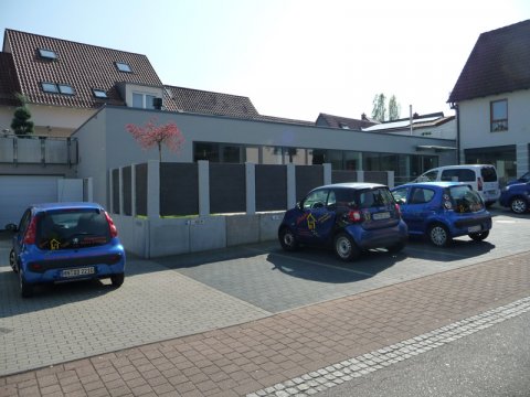 Schmid Bau Neubau Erdarbeiten Kanalarbeiten Beton Mauerarbeiten
