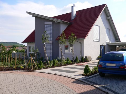 Schmid Bau Neubau EFH Hochbau Ziegelbau Massivbau