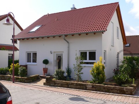 Schmid Bau Neubau Einfamilienhaus Hochbau Ziegelbau Massivbau