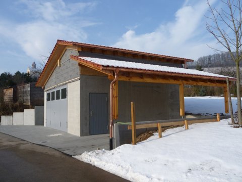 Schmid Bau Garage Werkstatt